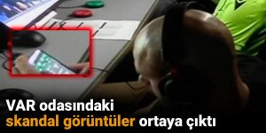 VAR odasında skandal olay!