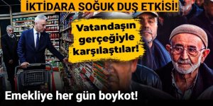 Vatandaşın gerçeğiyle karşılaştılar! Emekliye her gün boykot!