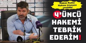 Kutlu konuştu: Hakem kararıyla yenildik!