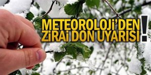 Meteoroloji'den zirai don ve sağanak uyarısı!