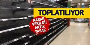 Yasaklandı! Piyasadan toplatılıyor...