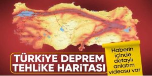 AFAD paylaştı: Türkiye'de toplam 485 diri fay segmenti bulunuyor