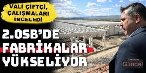 Erzurum 2.OSB’de fabrikalar yükseliyor