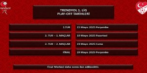 Trendyol 1. Lig play-off tarihleri belli oldu