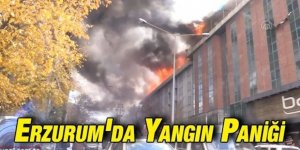 Cumhuriyet Caddesi'nde yangın paniği!