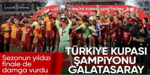 Trabzonspor'u yenen Galatasaray, Türkiye Kupası şampiyonu oldu