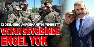 Özel Bireyler Bir Günlüğüne Çakı Gibi Asker Oldu