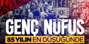 Genç nüfus 85 yılın en düşüğünde