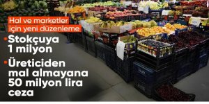 Hal ve marketlere yeni kurallar geliyor: Caydırıcı cezalar yolda