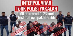 Interpol tarafından aranan uluslararası suçlulara operasyon