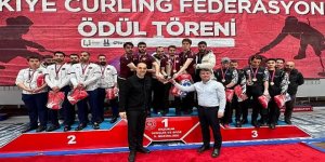Erzurum'da düzenlenen Curling Süper Lig müsabakaları tamamlandı