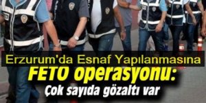 Erzurum'da FETÖ operasyonu!: 10 tutuklama