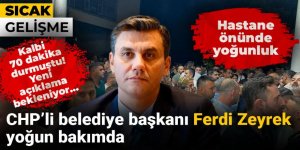 Manisa Büyükşehir Belediye Başkanı Ferdi Zeyrek hastaneye kaldırıldı