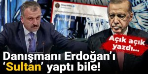 Danışmanı Erdoğan'ı 'sultan' yaptı bile!