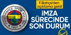 Fenerbahçe'den imza açıklaması
