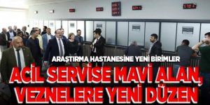 Araştırma Hastanesine yeni birimler açıldı