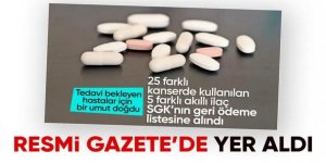 Kanser tedavisinde kullanılan 5 ilaç geri ödeme listesine alındı