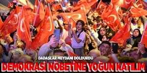 15 Temmuz'da meydanlara akın etti