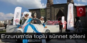 Erzurum'da toplu sünnet şöleni
