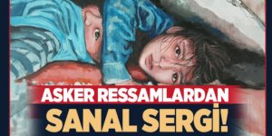 Asker ressamlar Erzurum'da