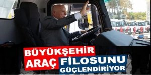Erzurum Büyükşehir Belediyesi 19'uncu araç filosu yollarda