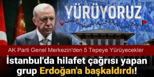 İstanbul'da hilafet çağrısı yapan grup Erdoğan'a başkaldırdı!