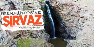 Şirvaz şelalesi keşfedilmeyi bekliyor!