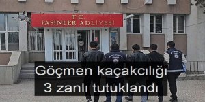 Erzurum'da Göçmen kaçakçılığı operasyonunda 3 şüpheli tutuklandı