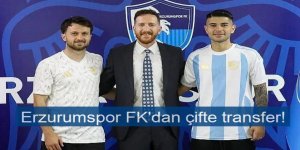 Erzurumspor FK'dan çifte transfer!