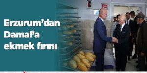 Erzurum'dan Damal'a ekmek fırını
