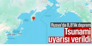 8.8'lik deprem sonrası balinalar Japonya kıyılarına vurdu