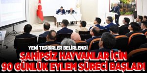 Erzurum’da Sokak Hayvanlarına Yönelik Tedbirler Masaya Yatırıldı