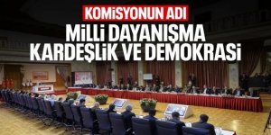 Komisyonun adını Kurtulmuş duyurdu