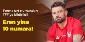 Erzurumspor FK'da, Forma numaraları belli oldu