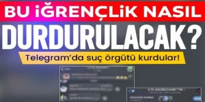 Telegram'da suç örgütü kurdular!