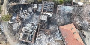 Çanakkale Saçaklı köyü alevlere teslim oldu