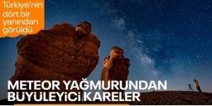 Gökyüzünde eşsiz manzara