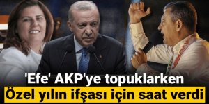 'Efe' AKP'ye topuklarken Özgür Özel yılın ifşası için saat verdi
