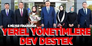 Erzurum'da Yerel yönetimlere dev destek