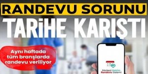 Randevu sorunu tarihe karıştı! Aynı haftada tüm branşlarda randevu veriliyor