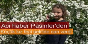 Acı haber Pasinler'den: Küçük kız feci şekilde can verdi