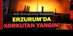 Erzurum'da 8 günde 3’üncü defa yangın çıktı! Adli soruşturma başlatıldı