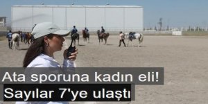 Erzurum'da Ata sporuna kadın eli!