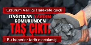 Erzurum Valiliği kömür skandalına nokta koydu!