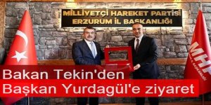 Tekin'den Başkan Yurdagül'e ziyaret