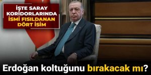 Erdoğan koltuğunu bırakacak mı?