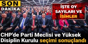 CHP'de Parti Meclisi ve Yüksek Disiplin Kurulu seçimi sonuçlandı