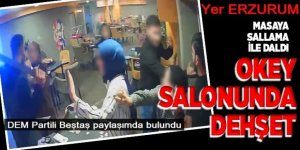 Erzurum'da döner bıçaklı saldırı: DEM'den tepki