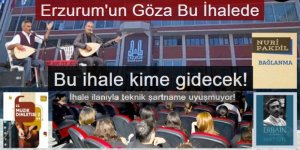 Erzurum Büyükşehir Belediyemsi yine şaşırtmadı:  Gözler bu inalede