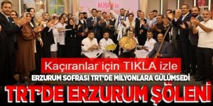 Erzurum'u TRT stüdyosuna taşıdılar
